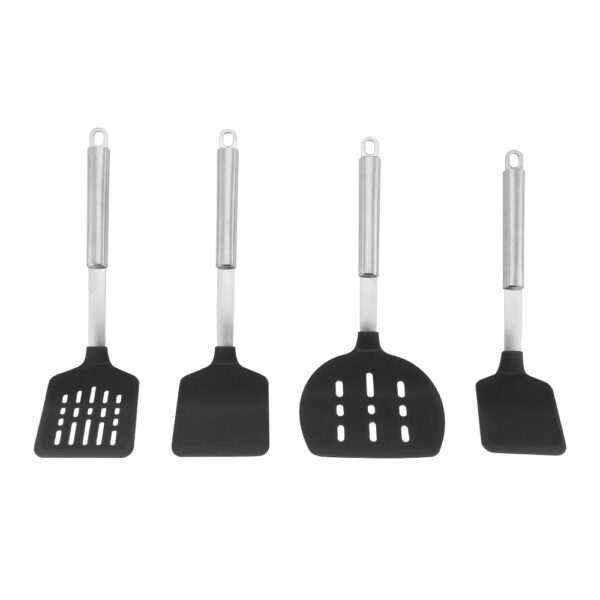 4PCS Flexible Turner Set with Stainless Steel Handle