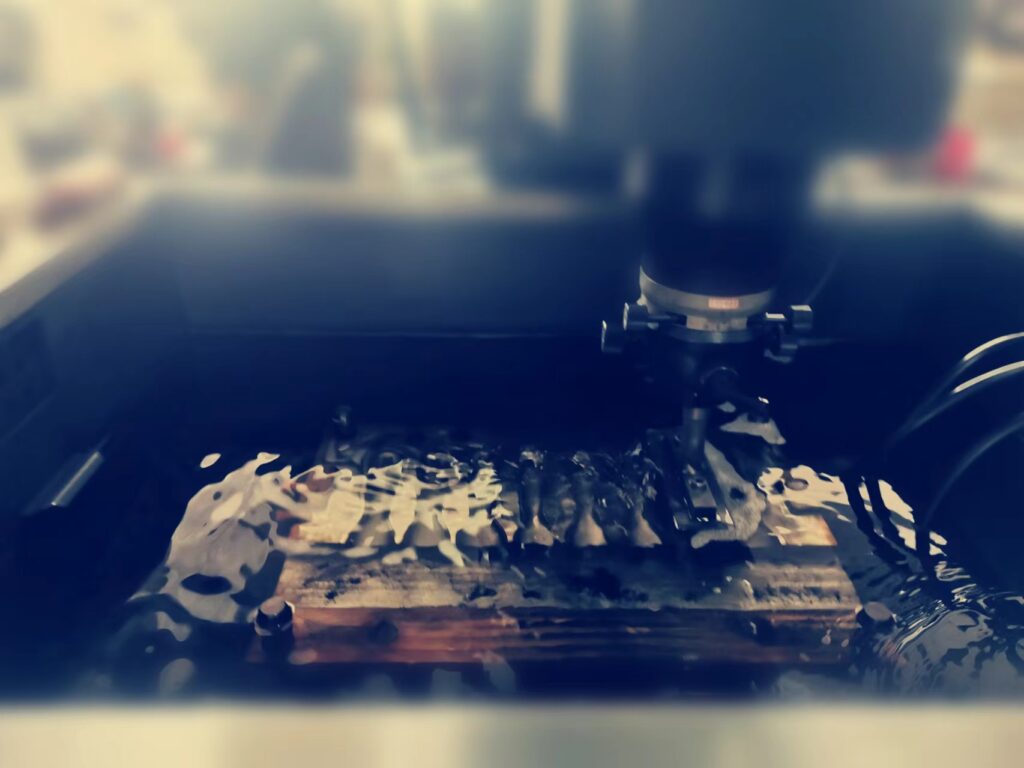 molding machinery working