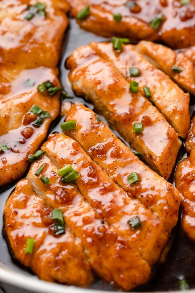 sauce chicken dished